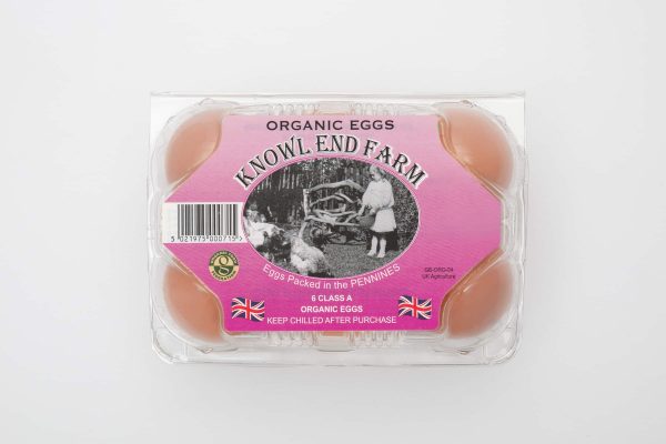Organic Eggs 6 Pack