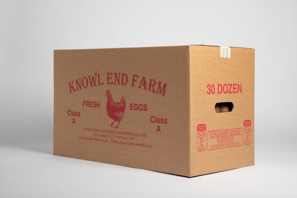 White Large Eggs Full Box