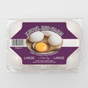 White Large Eggs 6 Pack