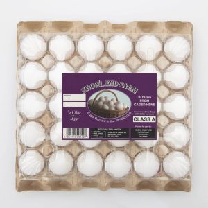 White Medium Eggs 30 Pack