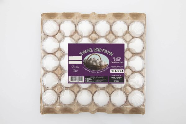 White Medium Eggs 30 Pack
