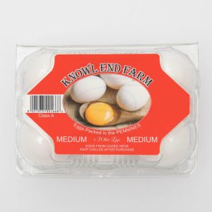White Medium Eggs 6 Pack